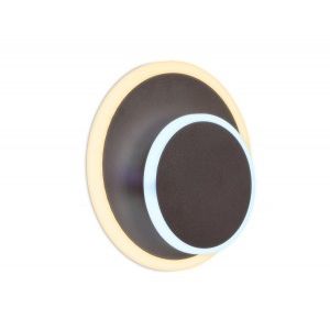 Бра Ambrella св-к св/д FW107 15W(1200lm) 3K-4K-6K 240x190x50 CF кофе