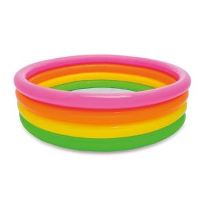 Бассейн надувной Intex 168х46 см Радуга 56441NP