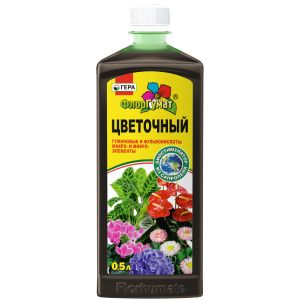 ФлорГумат Цветочный Гера, 0,5 л