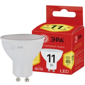 Лампа светодиодная Эра Эко GU10 11 Вт 2700К Софит