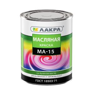 Краска МА-15 ЛАКРА Голубая 0,9 кг, Л-С