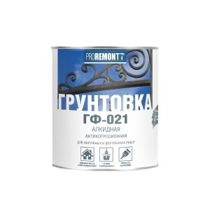 Грунт ГФ-021 PROREMONTT красно-коричневый 0,9 кг