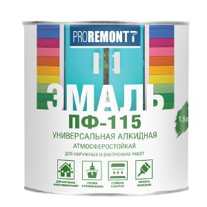 Эмаль ПФ-115 ProRemontt Голубой 0,9 кг