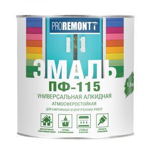 Эмаль ПФ-115 ProRemontt Синий 0,9 кг