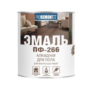 Эмаль ПФ-266 Proremontt желто-коричневая 2.7 кг