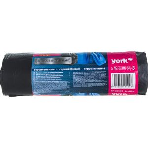 Мешки для мусора 240 л (10 шт) строительные YORK