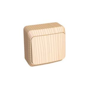 Выключатель 1-кл. о/у SE ЭТЮД  ДАЧА Сосна ВА10-001D