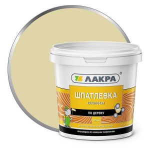 Шпатлевка по дереву ЛАКРА Бук 1,5 кг Л-С