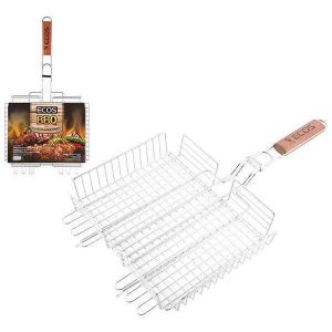 Решетка для барбекю ECOS BASIC+ 310х240х55 мм, общая длина 55 см, нерж.сталь