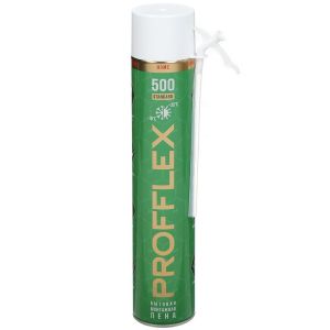 Пена монтажная бытовая 750 мл всесезонная Profflex  Green Standard