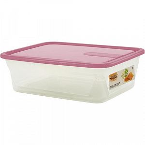 Контейнер для продуктов Sugar&Spice Honey 0,6 л прямоугольный Брусника SE110211054