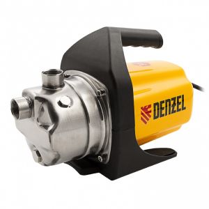 Насос поверхностный GP 1000Х, 1000 Вт, 3500 л/ч, подъем 44 м, нержавейка Denzel