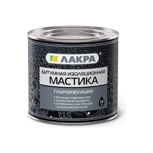 Мастика битумная изоляционная ЛАКРА 1,8 кг