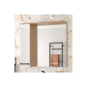 Зеркало-шкаф КРАФТ-80 левый MISTY