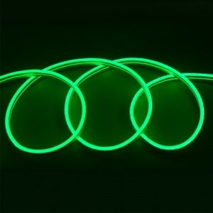 Неон гибкий 12V 9.6W/m IP67 зеленый сеч6х12 GLS-2835-120-9.6-12-NL-G 512410