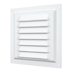 Решетка вентиляционная с сеткой 150 х150 мм Сталь 1515МЭ