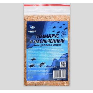 Корм для рыб и черепах «Пижон» гаммарус измельченный, 15 г