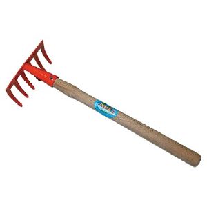 Грабельки прямые 5 зубьев, деревянная ручка LS9372В Павлово