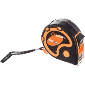 Рулетка 10мх25мм Вихрь автостоп