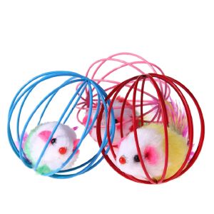 Игрушка для кошек Мышь в шаре
