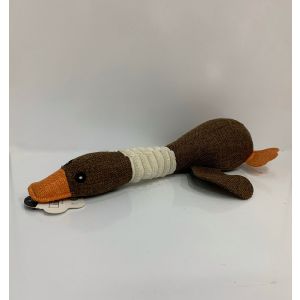 Игрушка для собак Утка мебельная ткань