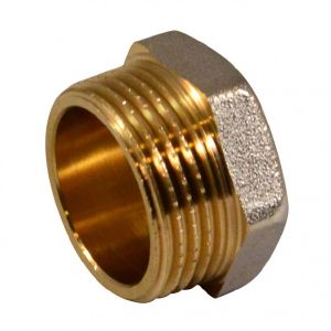 Заглушка 1/2" НР Латунь