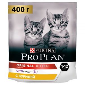 Сухой корм для котят ProPlan Курица 400 г