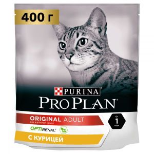 Сухой корм для взрослых кошек ProPlan курица 400 г