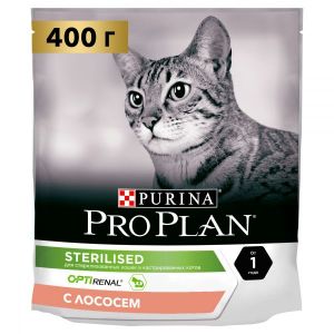 Сухой корм для стерилизованных кошек ProPlan Лосось 400 г