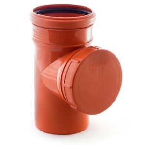 Ревизия канализационная НК d-110 мм Рыжий