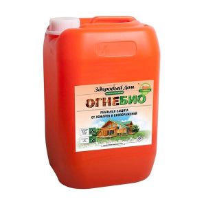 Огнебиозащитное средство ЗДОРОВЫЙ ДОМ ОБЗ-1 с индикатором 10 л