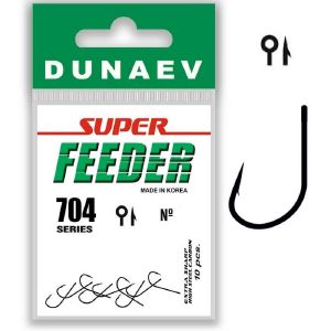 Крючок Dunaev Super Feeder 704 # 6 (10 шт)