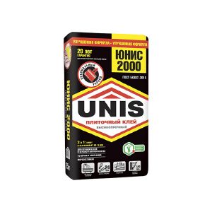 Клей для плитки Юнис 2000 25 кг