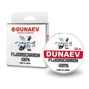 Леска Dunaev Fluorocarbon 0.117 мм (1.17 кг) 30 м, Япония