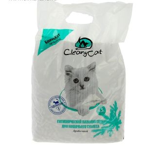 Наполнитель древесный CleanyCat 4,5 л