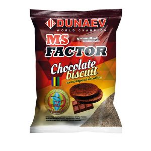 Прикормка рыболовная DUNAEV-MS FACTOR 1 кг Шоколадный бисквит