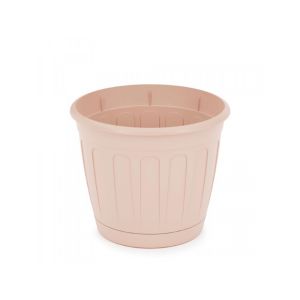 Горшок цветочный Альтернатива Дионис с поддоном 1,6 л Бежевый М8520