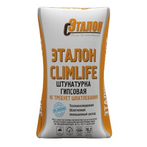 Штукатурка гипсовая Эталон Climlife White 30 кг