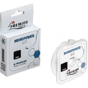 Леска зимняя PREMIER FISHING Monopower Ice 0.08 мм (1.00 кг) 30 м