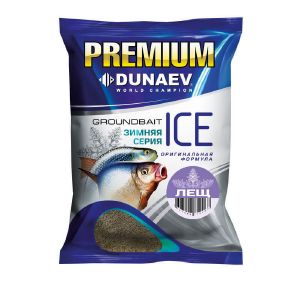 Прикормка рыболовная зимняя DUNAEV ICE-PREMIUM 0.9 кг Лещ