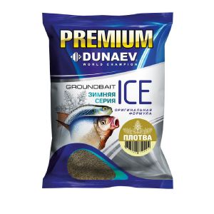 Прикормка рыболовная зимняя DUNAEV ICE-PREMIUM 0.9 кг Плотва