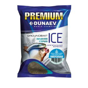 Прикормка рыболовная зимняя DUNAEV ICE-PREMIUM 0.9 кг Универсальная