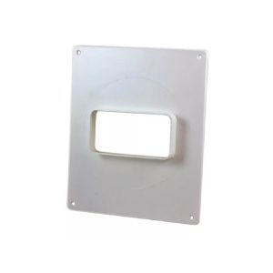 Площадка торцевая пластиковая 150х150 фланец 55х110 511ПТП