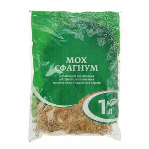 Мох лесной (сфагнум) Гера 1л