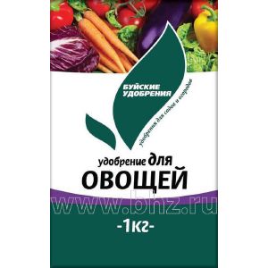 Удобрение минеральное для овощей 1 кг, Буйские удобрения