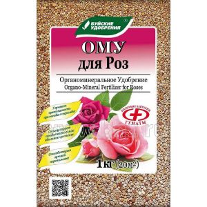 Удобрение органо-минеральное Для роз 1 кг, Буйские удобрения