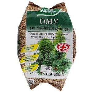 Удобрение органо-минеральное Для хвойных культур 1 кг, Буйские удобрения