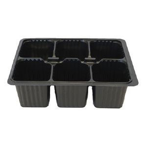 Кассета для рассады 6 ячеек, 18х13,5х6 см