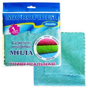 Салфетка из микрофибры Мила универсальная 30*30 см Антелла 70721