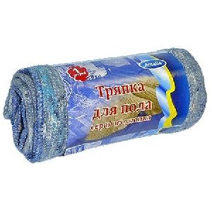 Тряпка для пола Антелла серая 50*70 см хлопок 71568